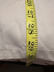 Chef Works Coat Mens 2XL XXL White Long Sleeves