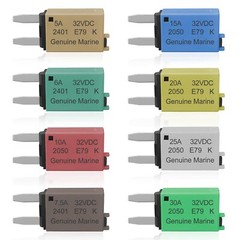 14 x DC 32V Resetable Mini ATM Circuit Breaker Blade Fuse for Car Truck Boat USA