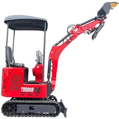 13.5HP Mini Excavator 1 TON B&S EPA Engine Hydraulic Thumb Digger Free Shipping