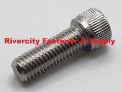 (4) 1/4-28×3/4 Socket Allen Head Cap Screws Stainless 1/4x28x3/4 Bolts