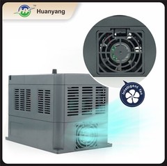 Huanyang VFD 220V 2.2kW 3HP Vector Control Inverter CNC single phase to 3 phase