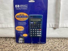 VTG Hewlett Packard HP 6S Scientific Calculator New Sealed Metallic Blue 1999