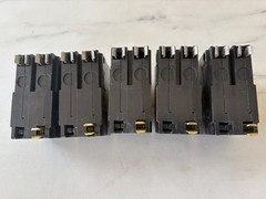 Lot of 5 SQUARE D QO230VH 2P 30A 240V 22K plug in circuit breaker