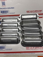 Lot Of 11 Appleton Form 35 1″ 27 Spec 5 Oz/Gedney Conduit Outlet Body Covers