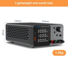 0~30V 60V 120V, 0~5A 10A Lab Adjustable DC Power Supply Variable Bench Switching