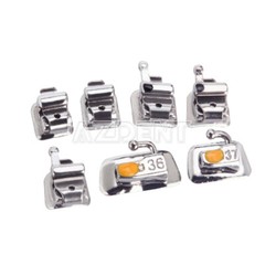 AZDENT Dental Ortho Brackets Brace Self-Ligating Active Mini Roth 022 Hooks 345