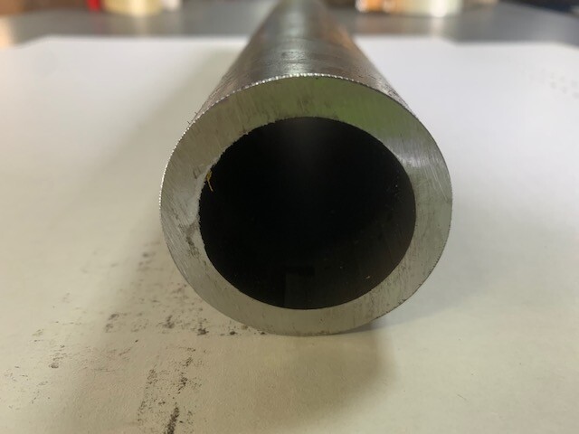 2.25″ OD x 1/4″ Wall DOM Seamless Round Tube x 48″ Long, Mild Steel Tubing