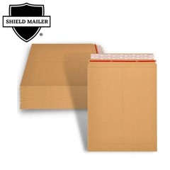 7″ x 9″ Rigid Photo Document Mailers Shipping Envelopes Kraft 100 Pieces