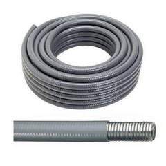 100 feet Liquidtight Sealtight Flexible Metal Conduit 3/8″ PVC Waterproof Tubing