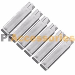 6x Carton Cutter Compact Utility Retractable Knife Box Cutter Single Edge Razor