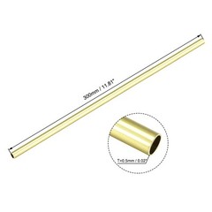 8pcs 2mm 3mm 4mm 5mm 6mm 7mm 8mm 10mm OD Brass Tube,Seamless