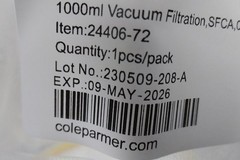 Brand Name 24406-72 12 Pk 1000 mL Cap Disposable Bottle Top Aspirator System