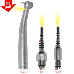 KaVo STYLE Dental Fiber Optic LED Turbine Handpiece fit Quick Coupling 4/6Hole