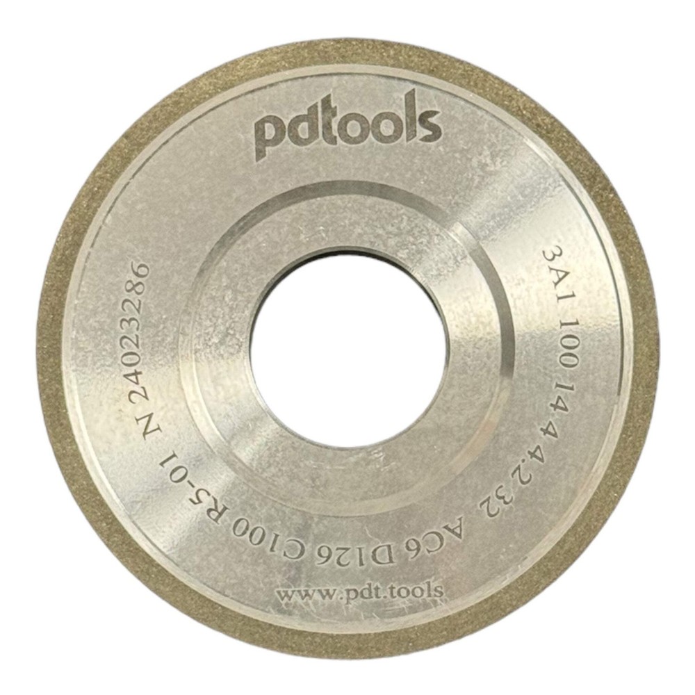 Diamond grinding wheel 3A1 100-14-4-4.2-32 D126 C100 R5-01