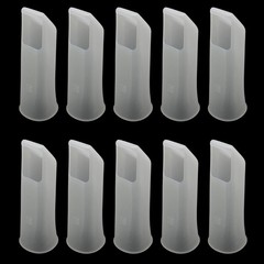 10 PCS 3Shape TRIOS 3 Scanner Tip Protective Clear Sleeves Autoclavable Silicone