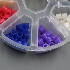 160 Pcs Dental Silicone Instrument Code Rings Autoclavable 135ºC 8 Color