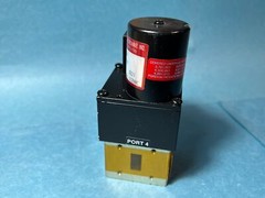 Sector Microwave Waveguide Switch SMU-1244 Ku Band WR62 WG18 R140 12.40~18GHz