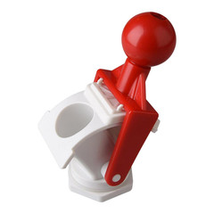 Honey Bottling Tap Push Handle Design Threaded Gate Valve Strong and Durable