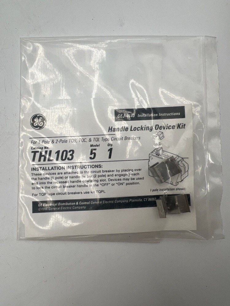 GE THL103 Handle Locking Devices Model 5 New