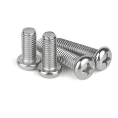 M1/1.2/1.4/1.6/2/2.5 Phillips Round Pan Head Machine Screw Bolt,A2 304 Stainless
