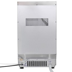 Uimoso Commercial Ice Maker 80 lbs/24h with 13lbs Storage for Bar and Restaurant