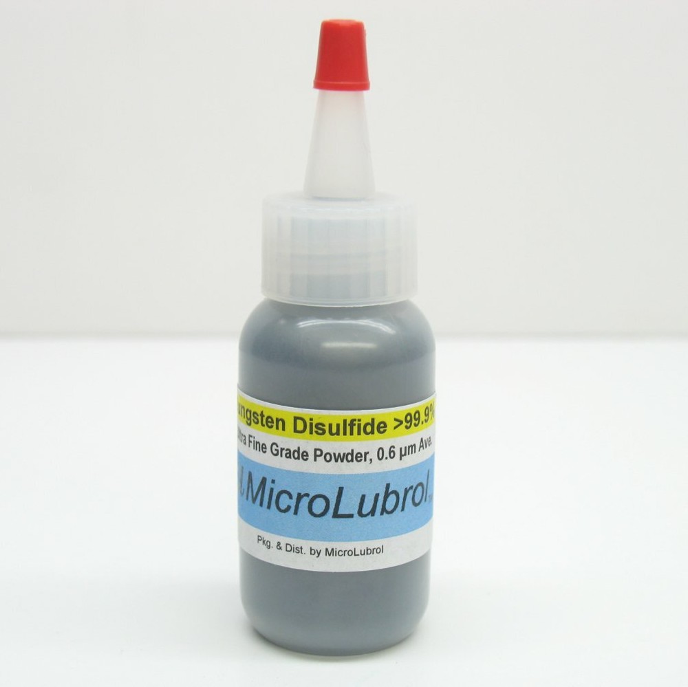 1 oz MICROLUBROL TUNGSTEN DISULFIDE Sulfide WS2 Powder ULTRA FINE ½ micron