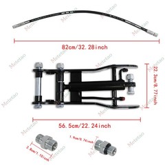 Hydraulic Thumb Clip for Mini Excavators Attachments Single Hole Metal Grab