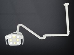 Dental Operating Light Ceiling Mounted 8 Bulbs LED Light with Sensor Touch Sceen