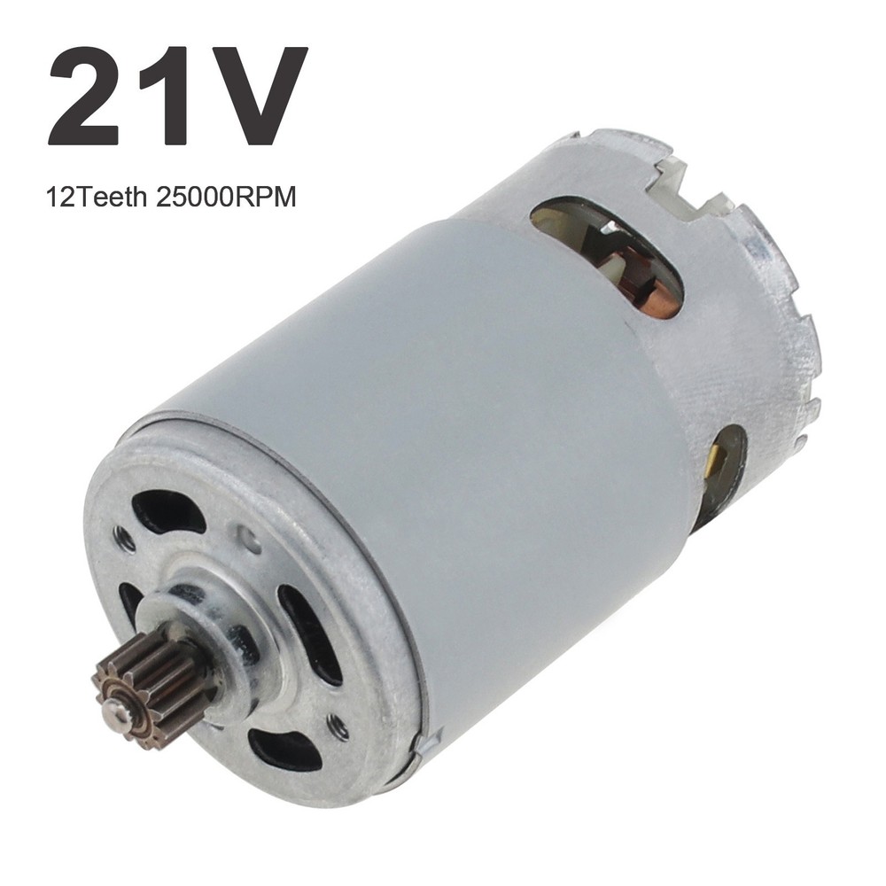 High Speed 25000RPM Micro Motor 12 Teeth RS550 DC Motor For Electric Drill US