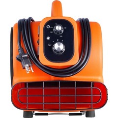Floor Blower Fan Air Mover 1000 CFM 3-Speed 1/4 HP Floor Carpet Dryer