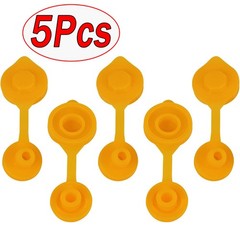5Pcs Yellow Fuel Gas Can Jug Vent Cap Blitz Scepter Essence Midwest Eagle