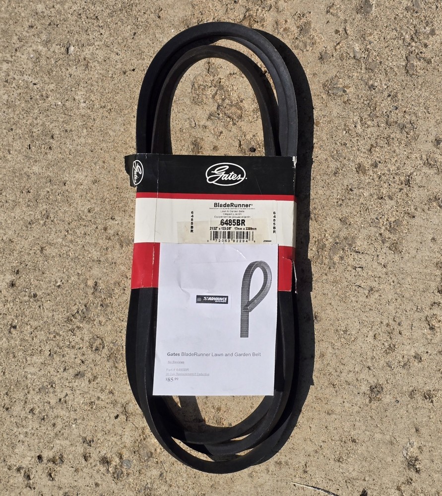 Gates 6485BR BladeRunner Power Equipment Accessory Drive Belt, 21/32″ X 133-3/8″