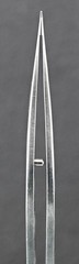 Katena K5-1902 Harms-Colibri Forceps, 1×2 Teeth, Very Delicate, CRV, 4-1/8″