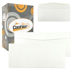 500 Cashier Depot #10 Business Envelopes, White 4.125 X 9.5 Inches,