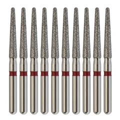 Dental Diamonds FG Burs Football Egg Round End Taper Friction Grip 368 856 850