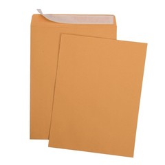 Aimoh 100 6 x 9 Self-Seal Brown Kraft Catalog Envelopes – 28lb, 100 Count, Ul…