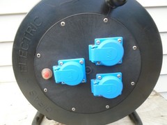 new Gifas Electric Portable Cable Reel 30M 502130315 Fire Emergency 106206 230V