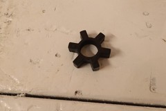 Lovejoy L-075 spider coupling insert open center