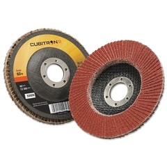 Cubitron II™ Flap Disc 967A, 4-1/2 in dia, 60 Grit, 7/8 in Arbor, 13,300 RPM,