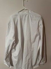 Chef Works Coat Mens 2XL XXL White Long Sleeves