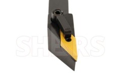 Shars 3/4″ x 4-1/2″ LH MVJN Indexable Profiling Tool Holder VNMG NEW !]