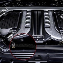 50FT Car High Temperature Braided Wire Loom Split-Sleeve Heat Resistant Cover