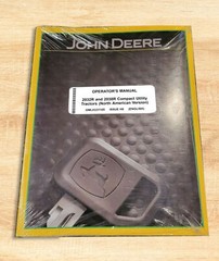 John Deere 2032R 2038R Tractor Owners Operators Manual – OMLVU31185