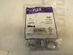Flexible Metal Conduit (FMC) Combination Clamp Connector 4 PACK # 20570 NEW