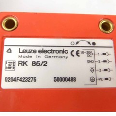 Leuze retro-reflective light sensor RK 85/2 50000488 GEB
