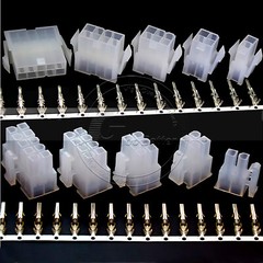 Molex 2 To 24 Pin Way 4.2mm Multi Plug Connector Sets Male + Female + Terminal