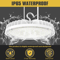 240 Watts UFO LED Light High Bay 5000K Warehouse Industrial Lighting AC 100-277V