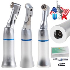 Dental Low Slow Speed Handpiece Contra Angle Straight Air Motor E-type 2/4 Holes