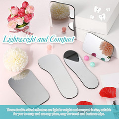 5 Pieces Dental Mirror for Teeth Intraoral Photography Mouth Mirror Occlusal Buc