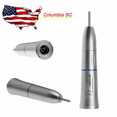 Dental Low Speed Handpiece Straight Nose cone Internal Spray Fit E-type USA